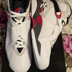 Jordan 8 Retro White True Red (Bugs Bunny)