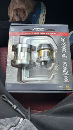 Universal Hardware Door Handle With Two Keys Inside 