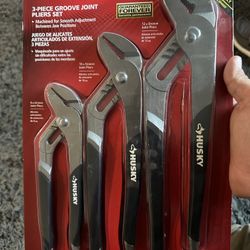 Husky 3-piece plier 