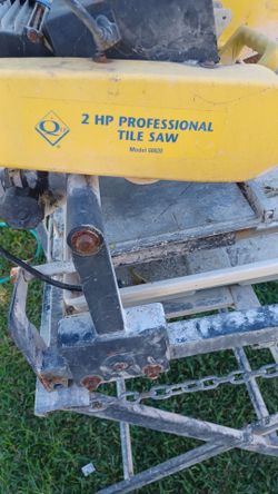 Professional tile saw table