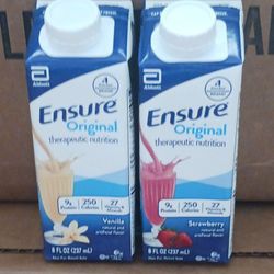 Ensures //leche Nutricional ,ONLY VANILLA 