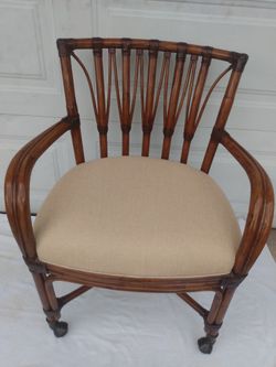 Rattan Cushioned Armchair