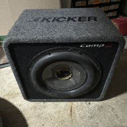 Kicker CompR subwoofer