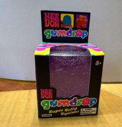Needoh gumdrop purple squishie