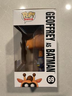 Geoffrey as Batman Funko Pop MINT Toys R Us Canada Exclusive