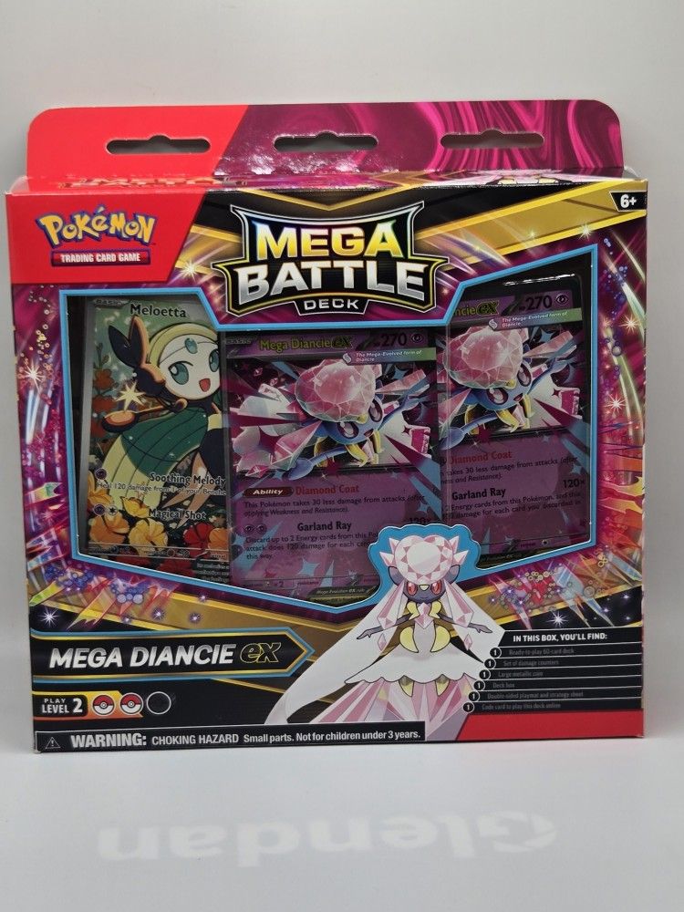 Pokemon TCG Mega Battle Deck Mega Diancie ex Mega Evolution 