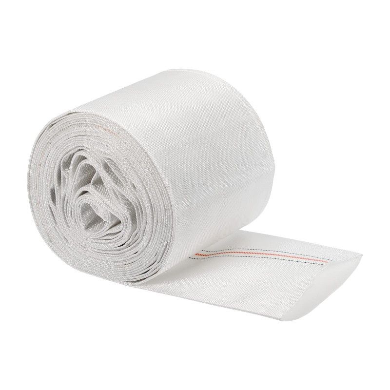 PATIKIL 4" ID 33ft Lightweight Backwash Hose Lay Flat Reinforced Discharge PVC Hose 0.8MPa for Swimming Pool