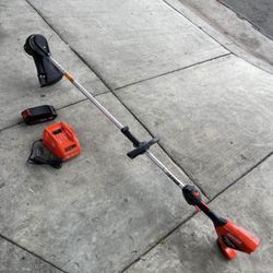 ECHO eFORCE 56V 16 in. Brushless Cordless Battery String Trimmer with 2.5Ah Battery and Charger