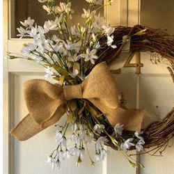 Lovely Country Wildflower Wreath