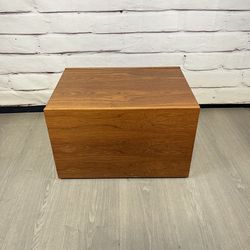 MCM Teak Storage Chest Coffee Table Side Table