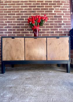 Modern 3 Door Credenza By Stanley