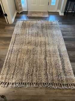 5x8 Shag Fringe Area Rug