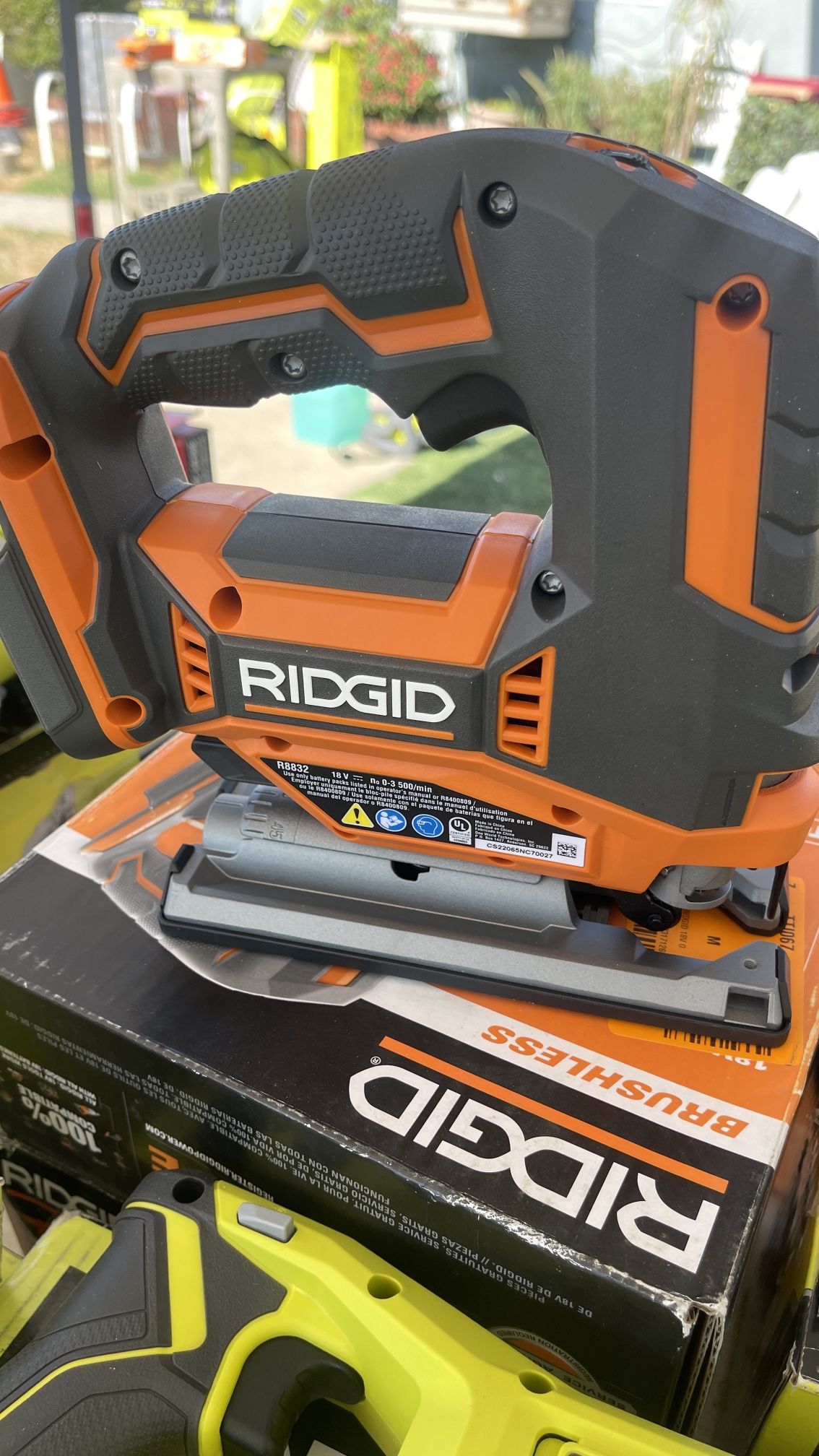 Ridgid Jigsaw 18 V
