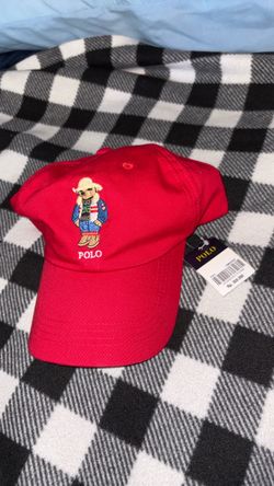 Polo Ralph Lauren Bear Baseball Cap Red
