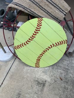 Softball Sign