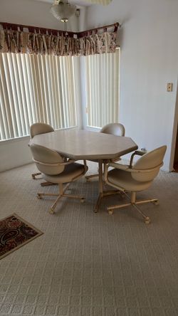 Dining table with 4 chairs $150