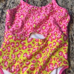 Girlz cat and Jack bathing suit size 10 to 12