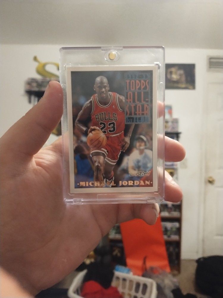 Topps Gold Michael Jordan Card