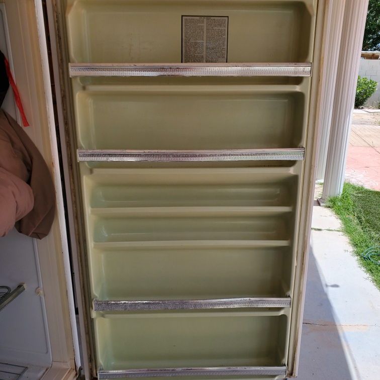 Upright Vintage Freezer 