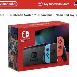 Nintendo Switch (new) 