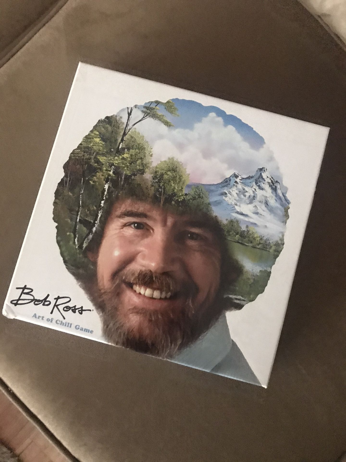 Bob Ross The Art of Chill Board Game Like New Never Played