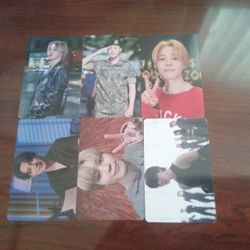 6 Bts Jimin Photocards 