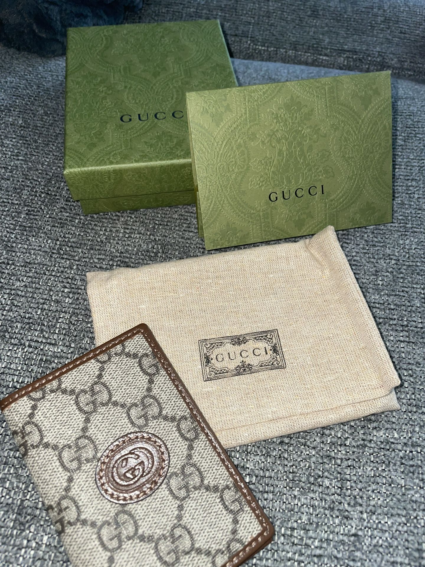 Gucci, Other, Authentic Gucci Green Wallet Box Gift Box