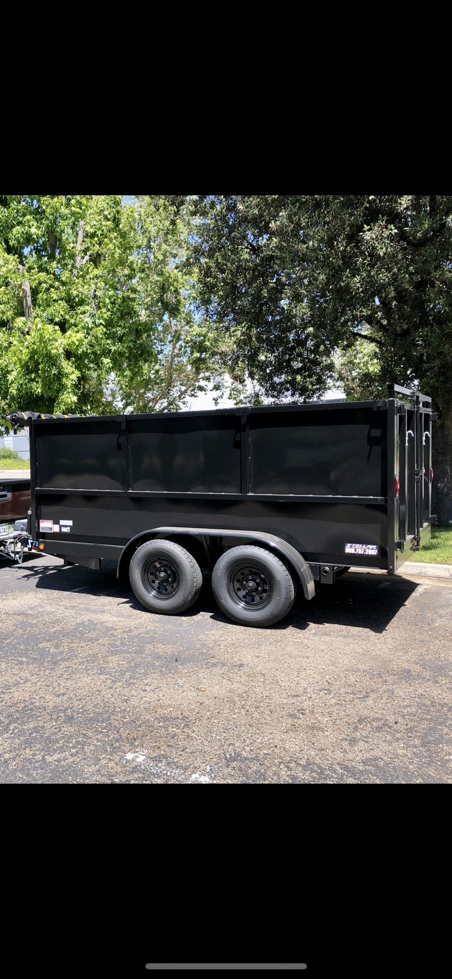 Dump Trailer 8x12x4