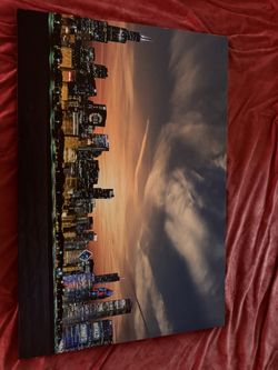 Canvas Art (Chicago Skyline)