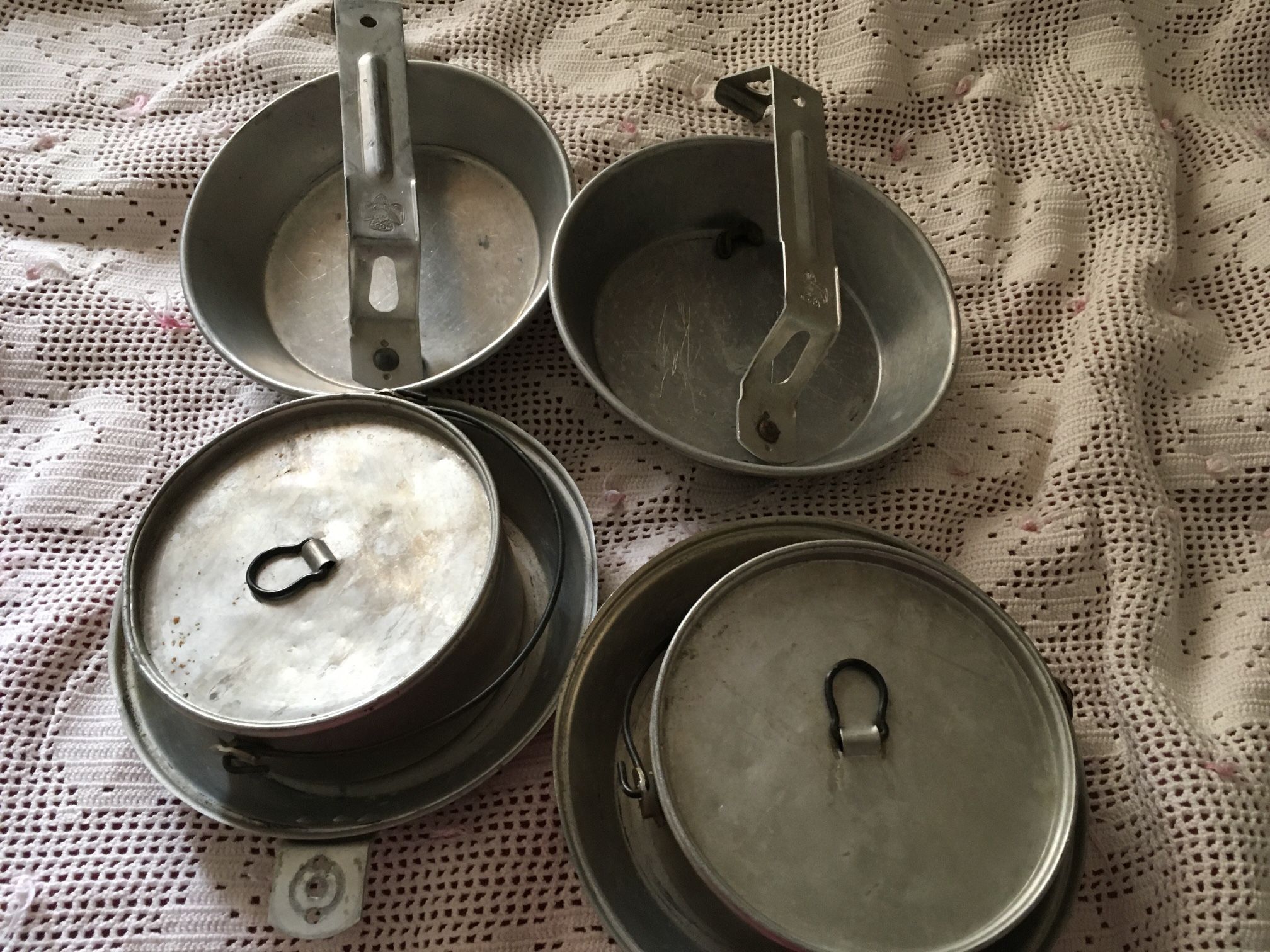 Girl Scout Mess Kits-vintage