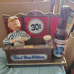 Pabst BLUE Ribbon Vintage Sign