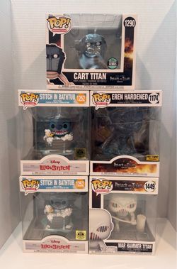 Anime, Marvel, Horror & Pop Culture Funko Pop Collection (24 Items) - $25 Each (Deluxe, Moments, 2-Packs & Exclusives)