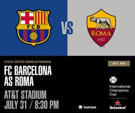 Barcelona va Roma tickets