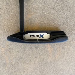 Tour X TG3 Putter - Black - Right Handed - 35" Steel Shaft - Mallet Style Golf Club