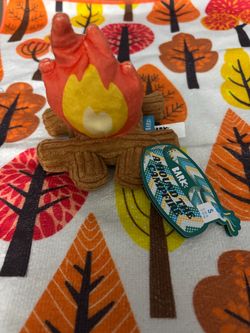 BARK "A'Hound the Campfire" Squeaky Plush Dog Toy