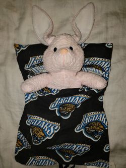 NEW Jacksonville Jaguar Beanie Baby Sleeping Bag with tag