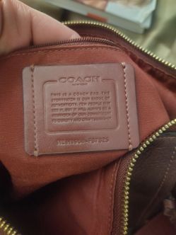 AUTHENTIC Burgundy Vintage COACH Purse