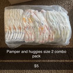 Diapers $5-15 Each  Sizes Premie - Two