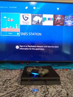 PlayStation 4 loaded