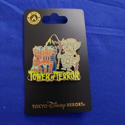 Tower Of Terror Pin From Tokyo Disney Resort 