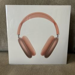 Orange AirPod Maxxes