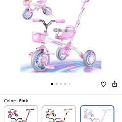 5-1 Toddler Bike With Lights