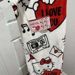 Hello Kitty Valentines Blanket ❤️