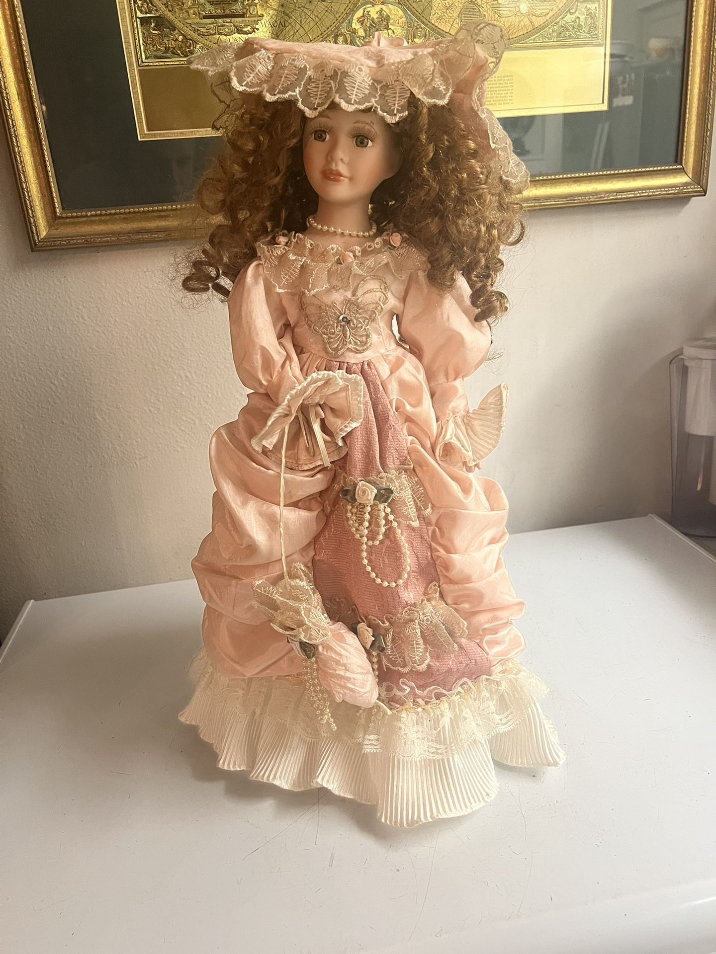 Vintage Porcelain Doll