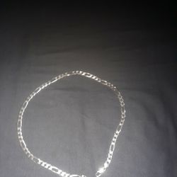 Silver Figaro Necklace