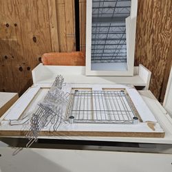 Stackable Cabinet With Mirror