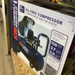 Campbell Hausfeld Air Compressor 8 Gal