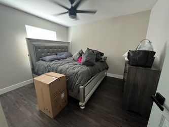 King Bed + Free Mattress for Sale
