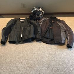 Motorcycle Helmets And Jackets
