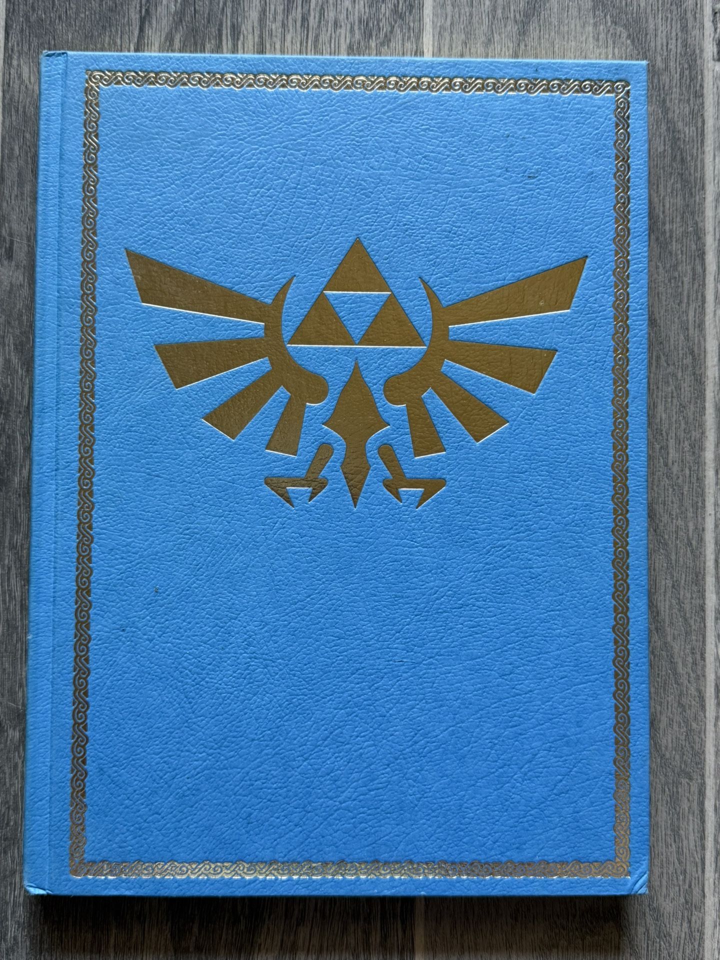 RARE Zelda Skyward Sword Collector's Guide - Prima Games 2011 - Light Blue Hardcover